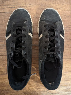 Emerica ανδρικά μαύρα suede sneakers, EU 44.5