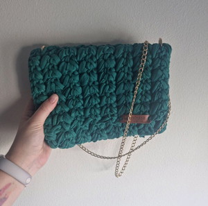 crochet handbag