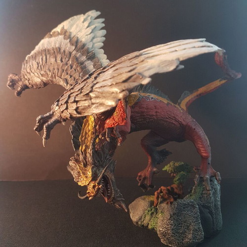 McFarlane Fire Clan Dragon Series 2 like new without box