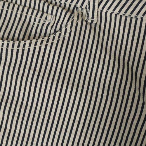 Bershka striped shorts like new, size S, black and white
