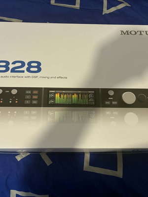MOTU 828 audio interface new
