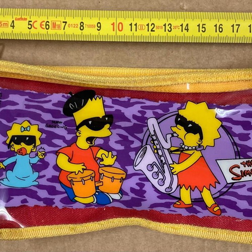 The Simpsons 2000 Fox Matt Groening pencil case new