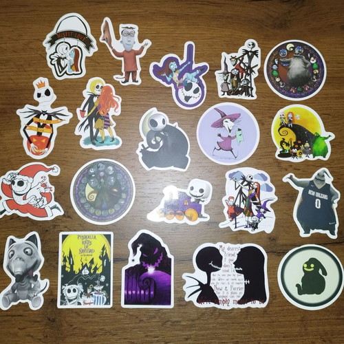 Coraline and The Nightmare Before Christmas stickers new