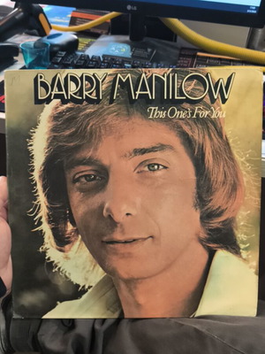 Barry Manilow This One's For You vinyl record used