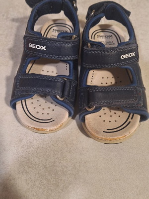 Geox sandals size 24 used, blue