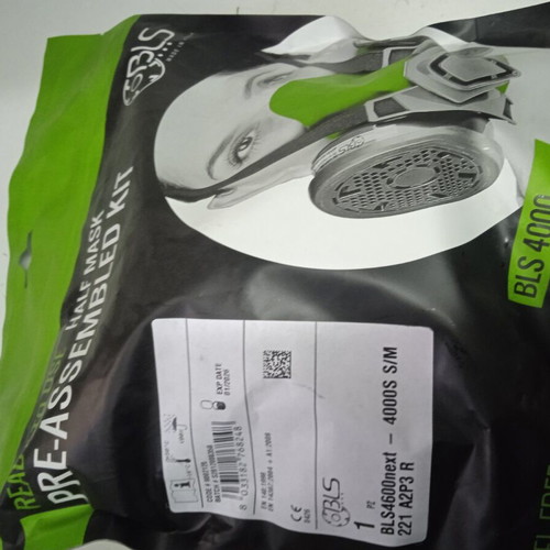 Face mask new for various tasks sealed in box