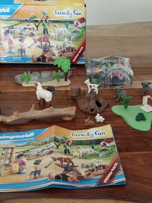 Playmobil Family Fun 71191 Promo Pack used, incomplete set