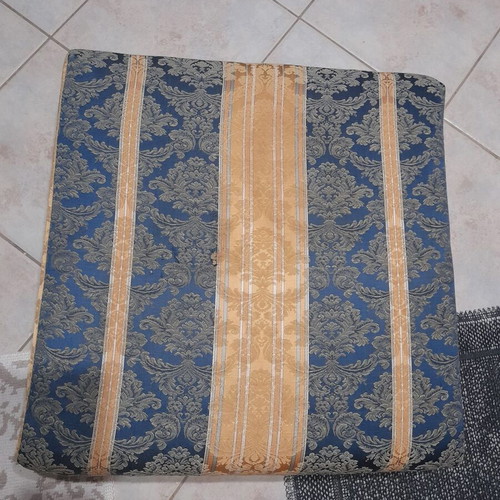 Three-Seater Sofa used, solid wood frame, quality fabric