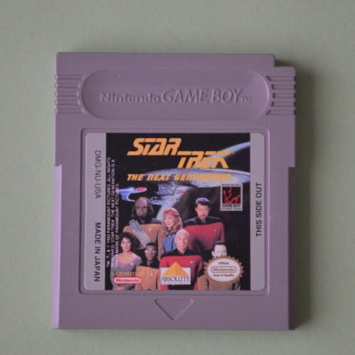 Star Trek and Star Trek Next Generation games for Game Boy used