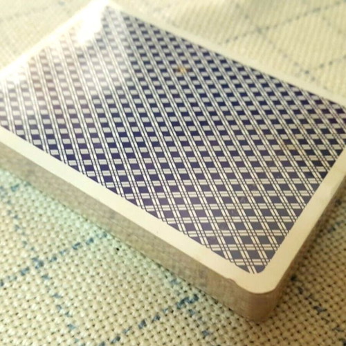 PIATNIK Old sealed playing cards, blue color
