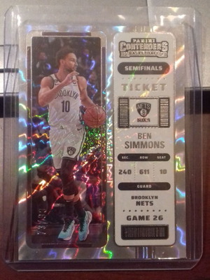 2022-23 Panini Contenders Semifinal Ticket Ben Simmons σαν καινούργιο