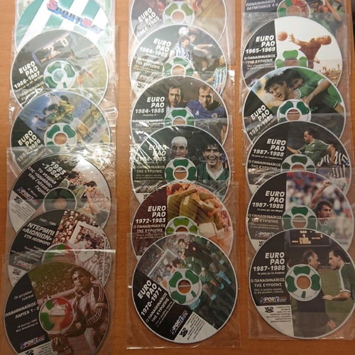 Panathinaikos VCD like new with historic matches