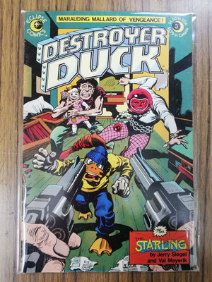 Destroyer Duck comics used, Eclipse Comics