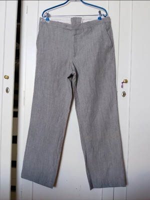 Giorgio Casppati men's pants, gray, size L