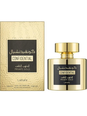 Lattafa Confidential Private Gold Eau de Parfum 100ml Νέο