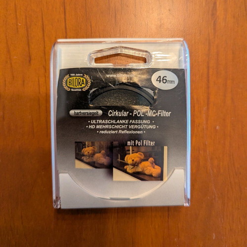Bilora 46mm polarized filter new