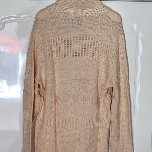 Abercrombie & Fitch knit cardigan XL - Tall like new, beige