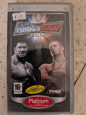 WWE Smackdown vs Raw 2006 PSP game used