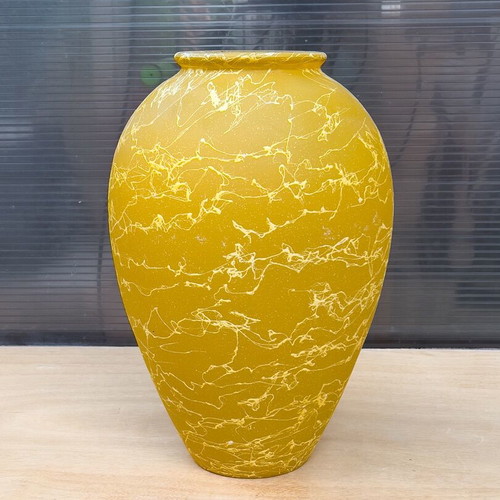 Glass vase transparent, like new, height about 60-70 cm