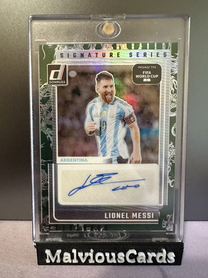 Κάρτα Lionel Messi 2025-26 Panini Donruss Road to WC Dragon Auto καινούργια