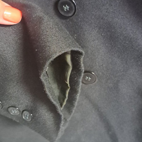 Men's jacket black, like new, size 5XL