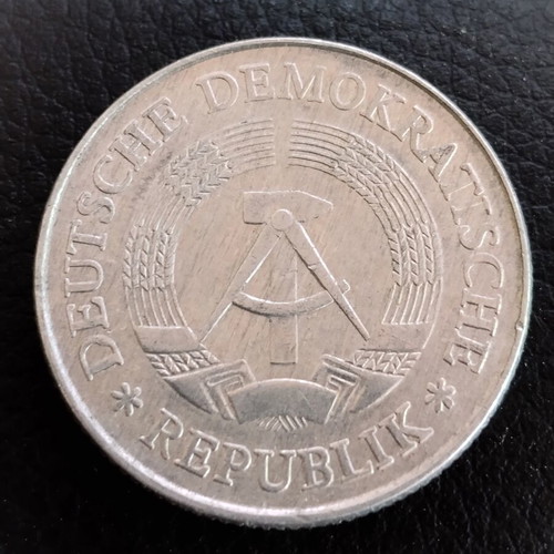 2 Mark coin used from German Democratic Republic 1978