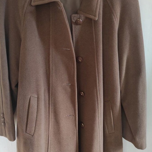 Vintage Jones New York coat brown new, size L-XL