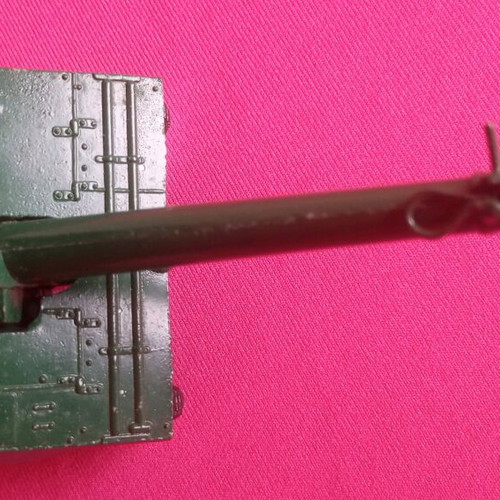 Metal British miniature cannon used vintage 1970