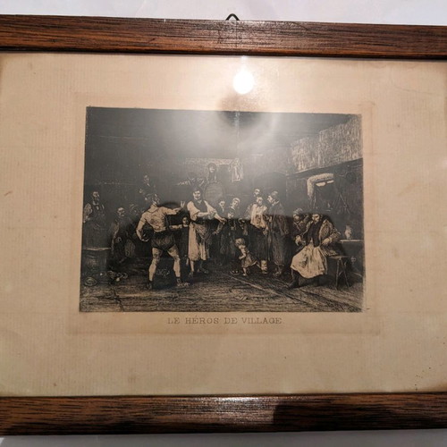 Set of 3 engravings like new with famous old images