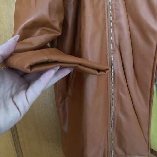 Shein leather jacket, multicolour, size L