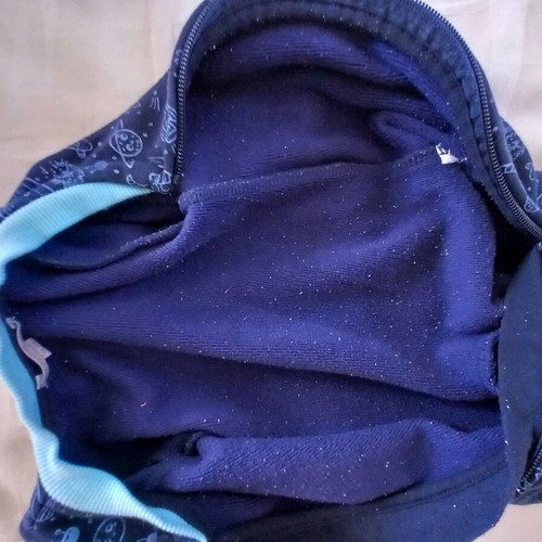DPAM baby jumpsuit for boys used, dark blue