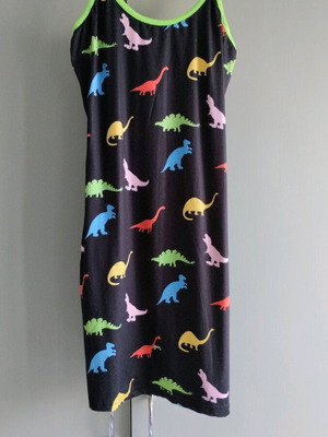 Shein mini dress used, size XXS, with dinosaur pattern