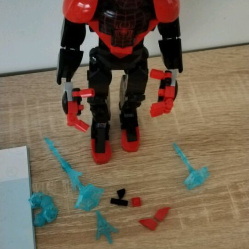 Lego Miles Morales like new with box and instructions