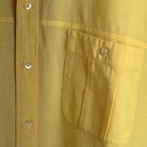 Yellow short-sleeve shirt like new, size L