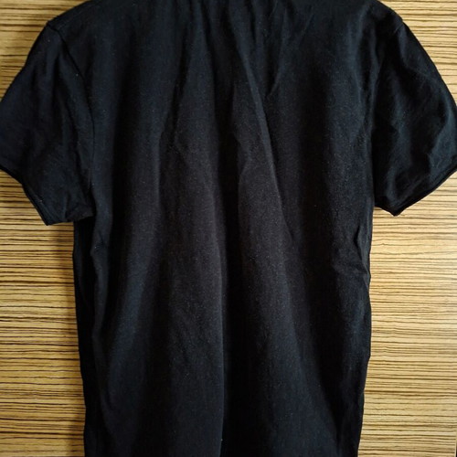 Pull & Bear short-sleeve t-shirt used, black L