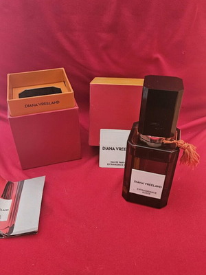 Prive Extravagance Russie Diana Vreeland perfume used 50ml with Armani Prive gift