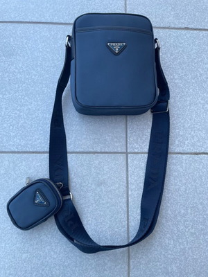 Prada shoulder bag, blue