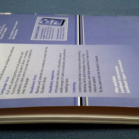 Landmark Advanced Workbook new with Key