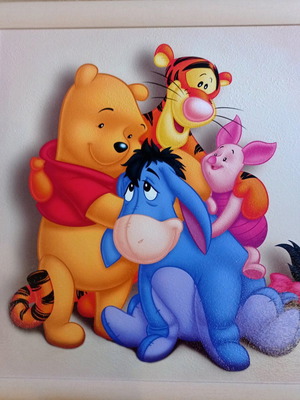Winnie large frame used, 56 x 56