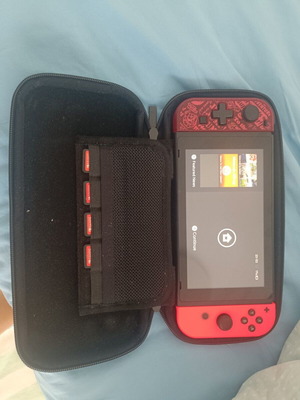 Nintendo Switch μοντέλο 2017 σαν καινούργιο με θήκη μεταφοράς