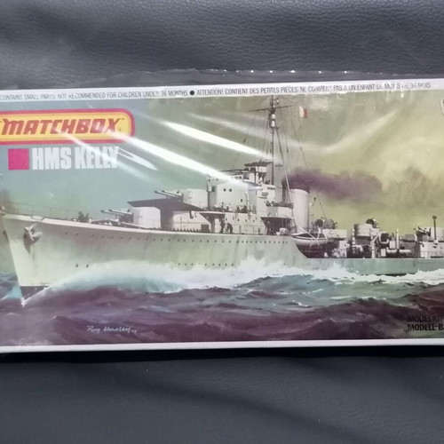 Matchbox HMS Kelly model kit like new