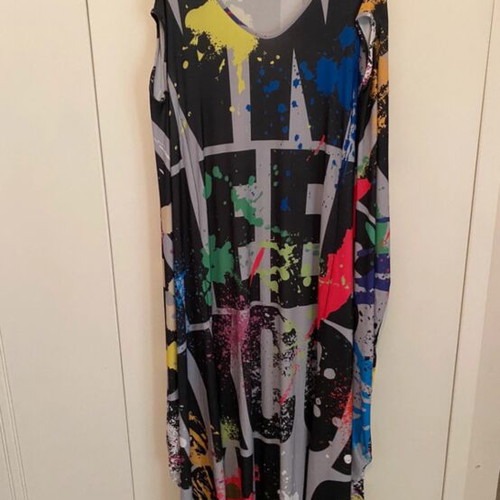 Underground by Apostolos Mitropopoulos dress new, multicolor, size M