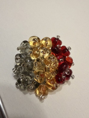 Murano brooch like new, multicolor