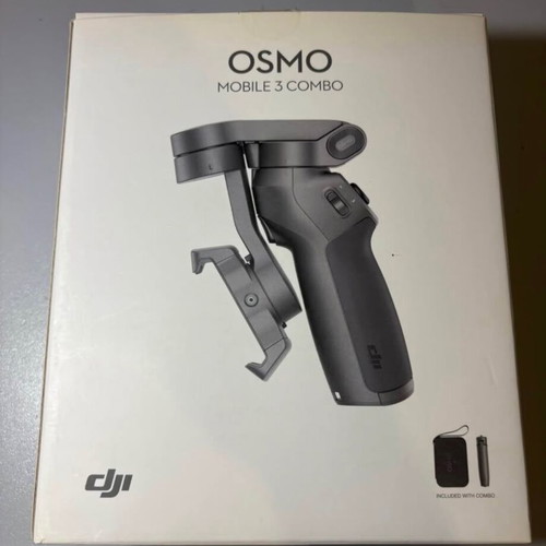 DJI Osmo Mobile 3 Combo like new with tripod and carrying case