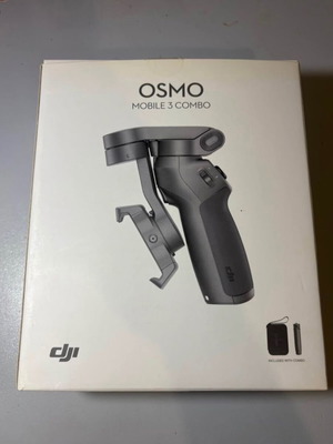 DJI Osmo Mobile 3 Combo like new with tripod and carrying case