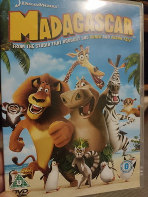 Madagascar DVD употребяван, περιπέτεια κινούμενα σχέδια
