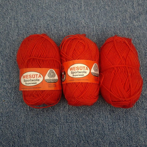Threads used, pack of 3 pieces