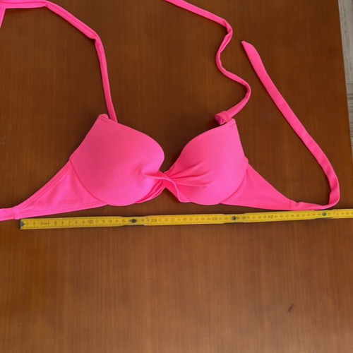 H&M Bikini Top new, size 75B, pink