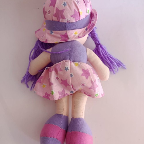 Cloth dolls set of 3 like new, sizes 40, 32 and 30 cm