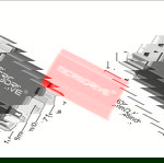  High Quality USB2.0 Flash Drive 128GB Storage Ultraportable High-speed Data Transfer  Typc-C